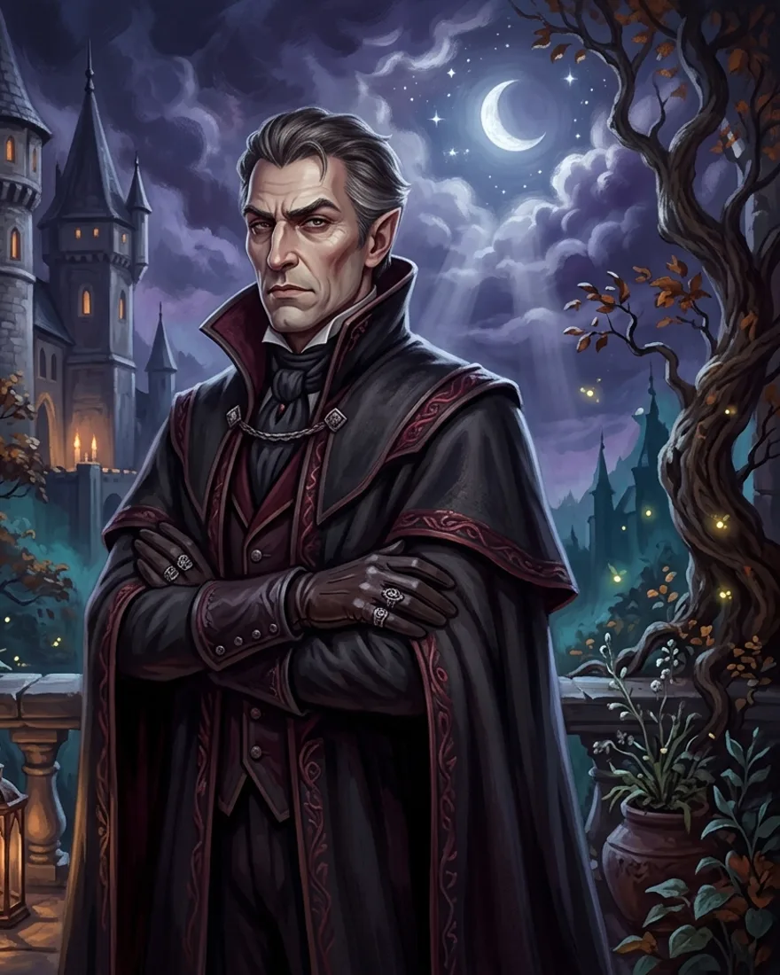 Count Dracula, your sceptical vampire father.